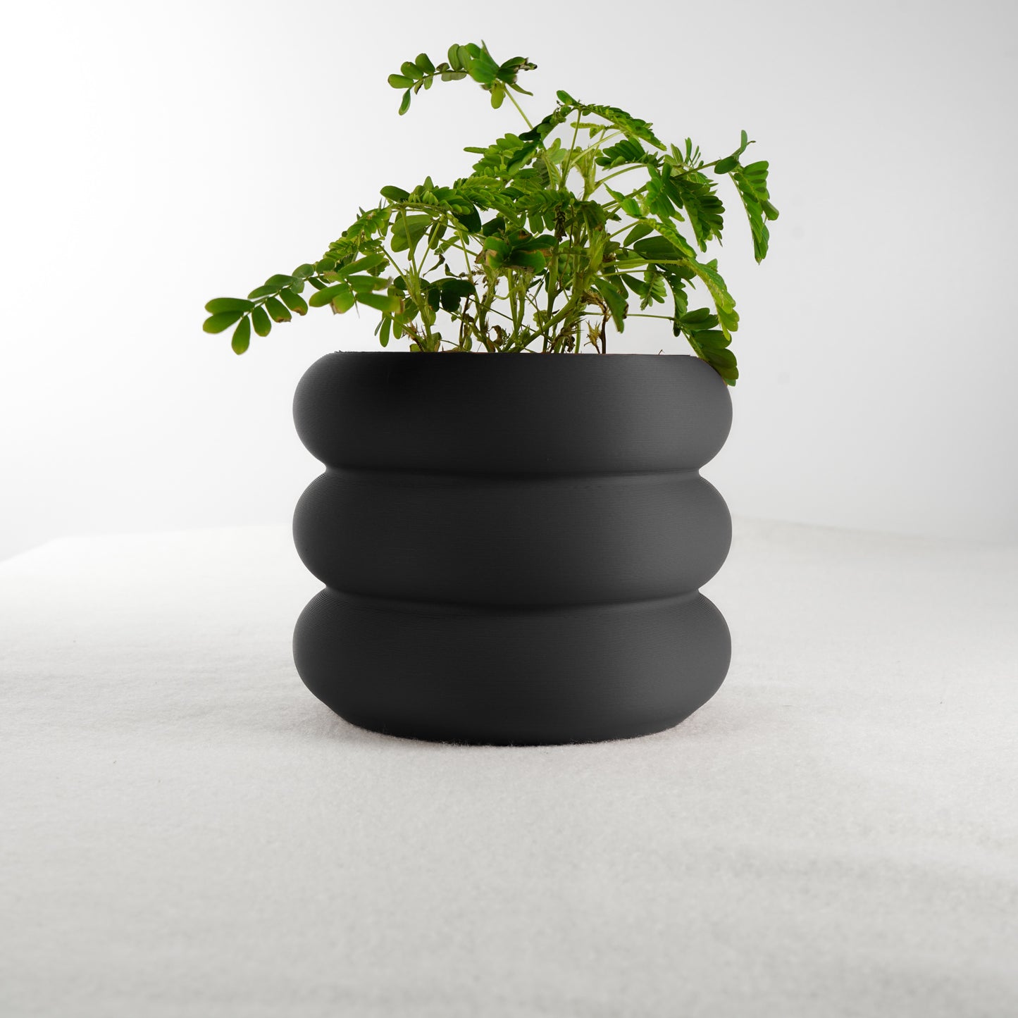 3 Inch Bubble Plant Pot With Drainage and Drip tray, Helps Prevent Root Rot and Provides Air Flow to Plants Roots