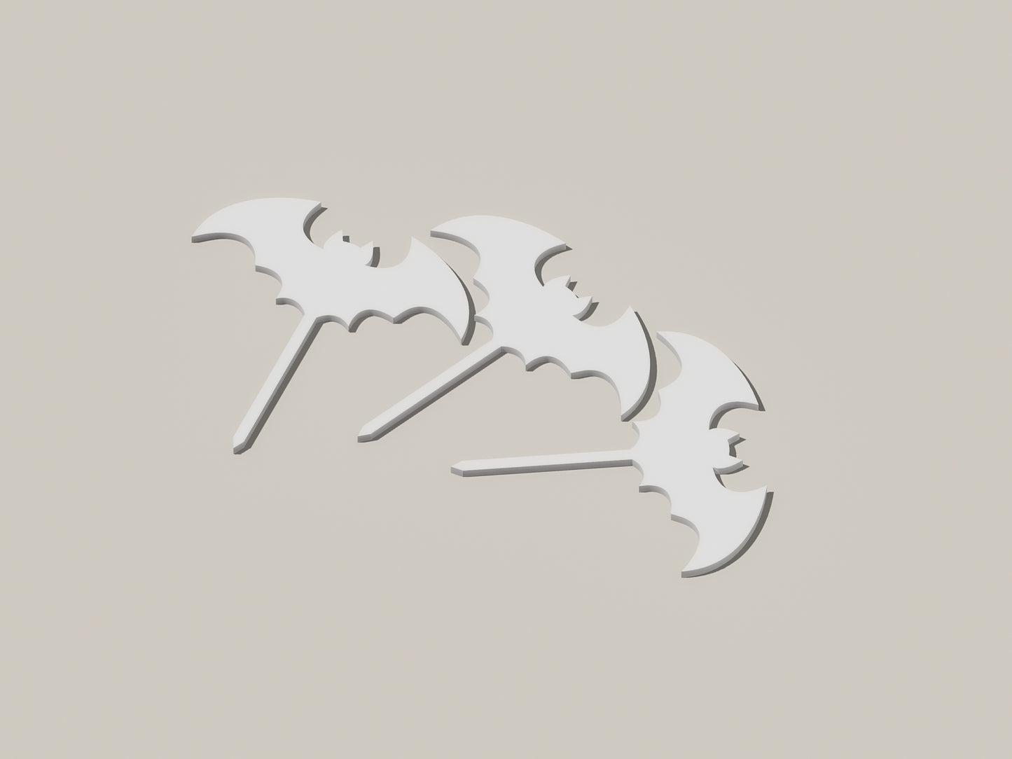 Bat Plant Trellis Stakes, Pack of 3