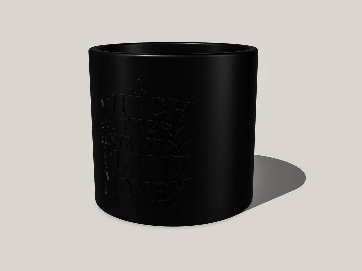 Halloween Edition Plant Pot, “Witch Betta”