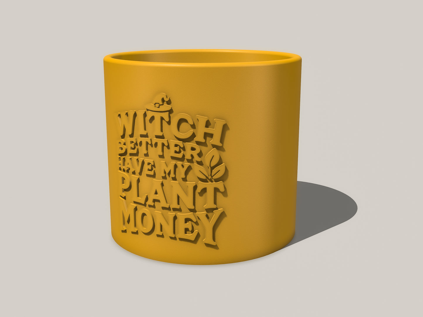 Halloween Edition Plant Pot, “Witch Betta”