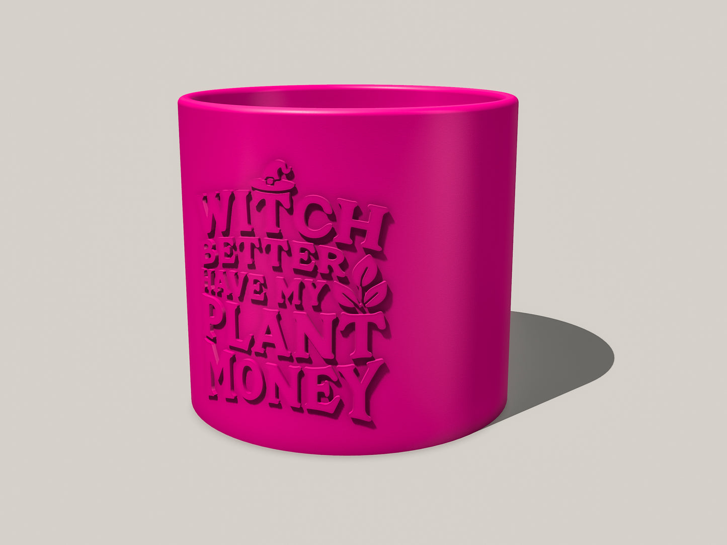 Halloween Edition Plant Pot, “Witch Betta”