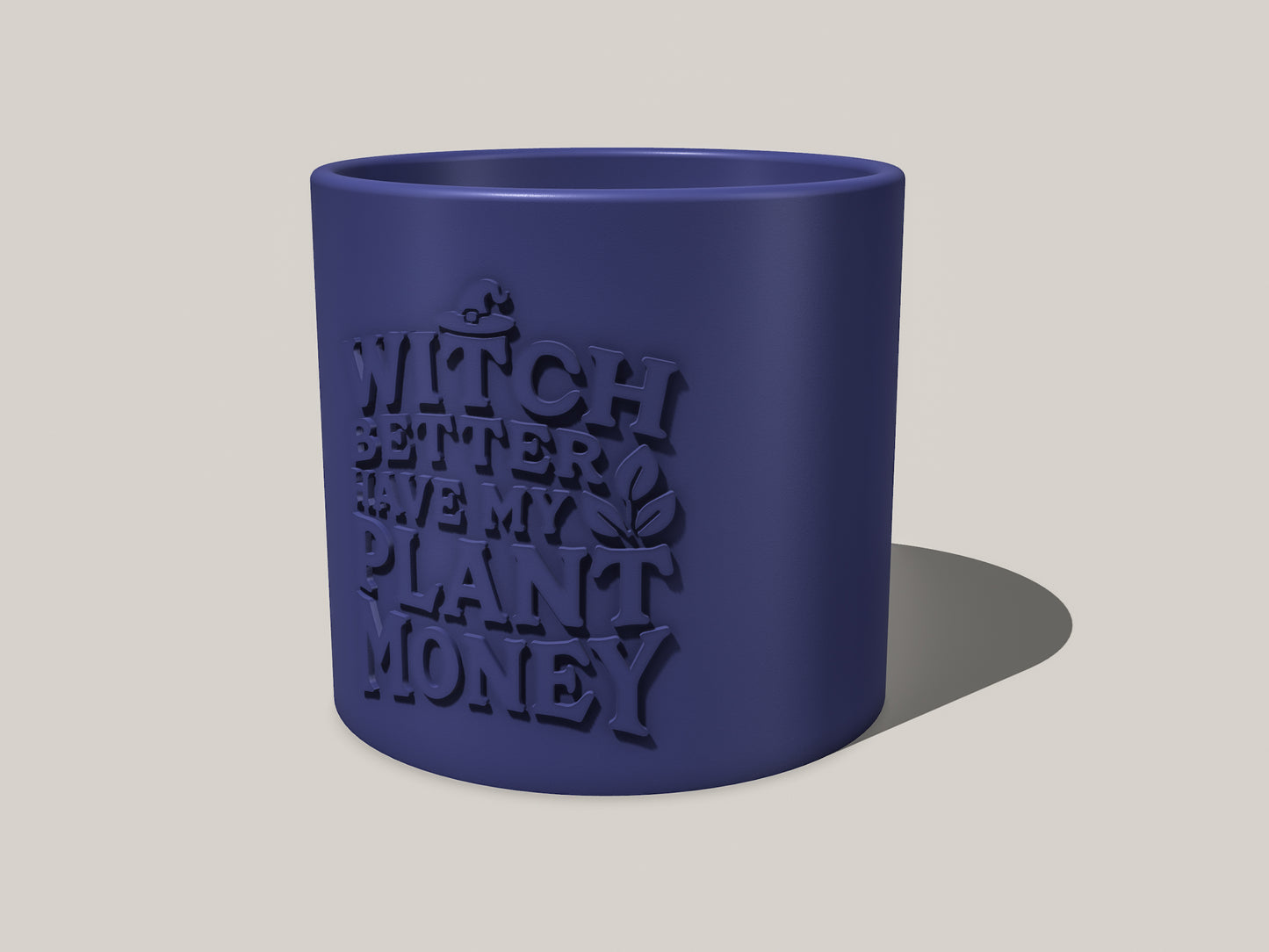 Halloween Edition Plant Pot, “Witch Betta”