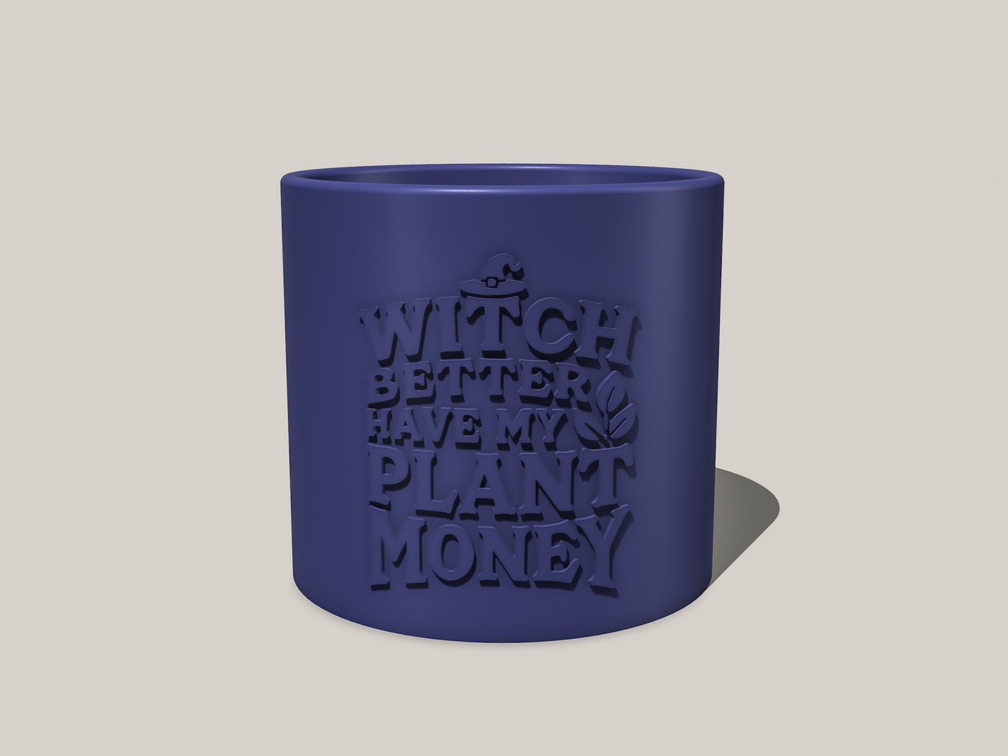 Halloween Edition Plant Pot, “Witch Betta”