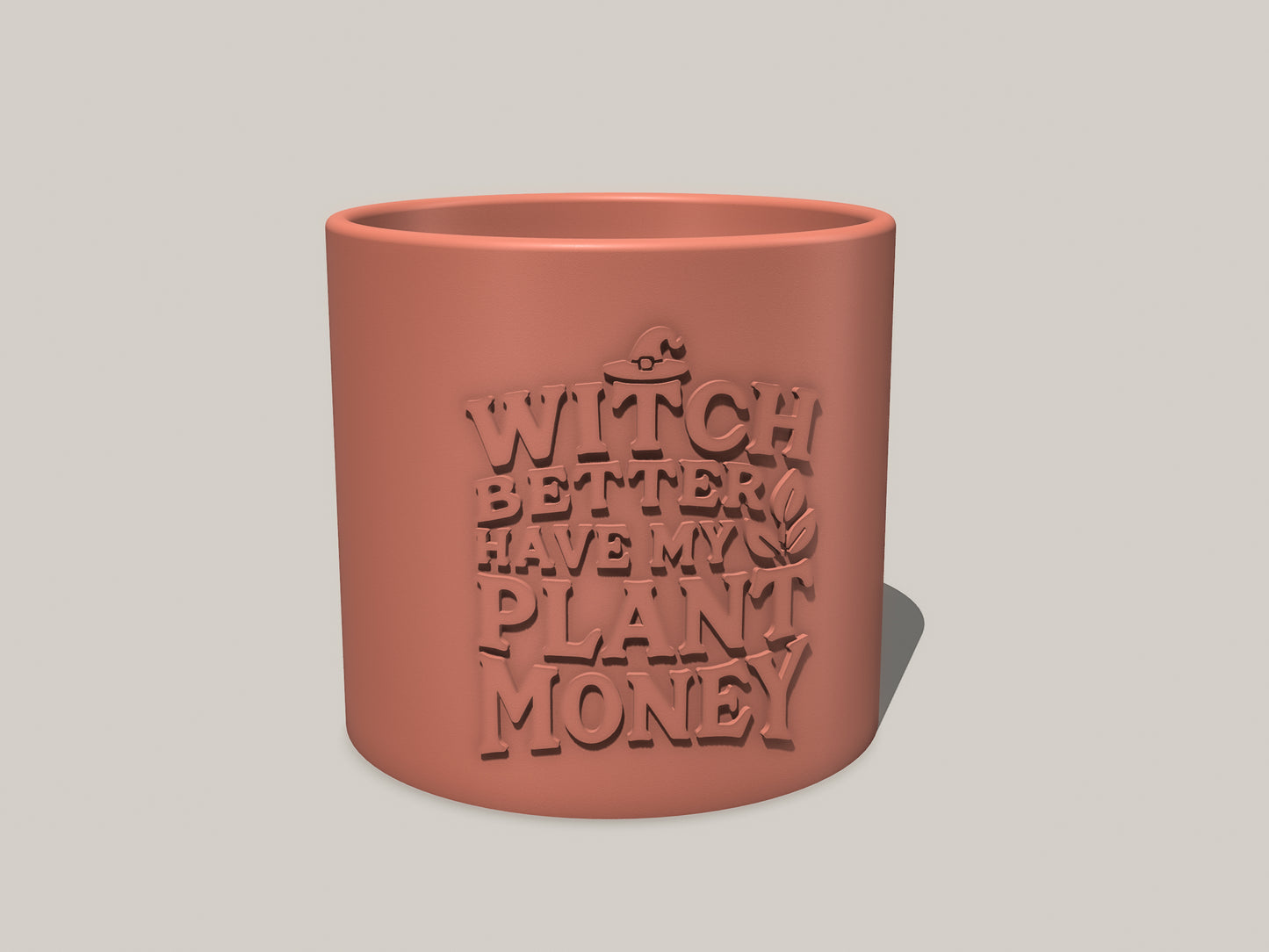 Halloween Edition Plant Pot, “Witch Betta”
