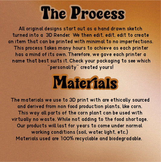 3 Inch Hanging Bubble Plant Pot with Drainage, Mini Desk Accessories, Mystery Succulent Gift Box, Cute Desk Decor for Office, Cottagecore