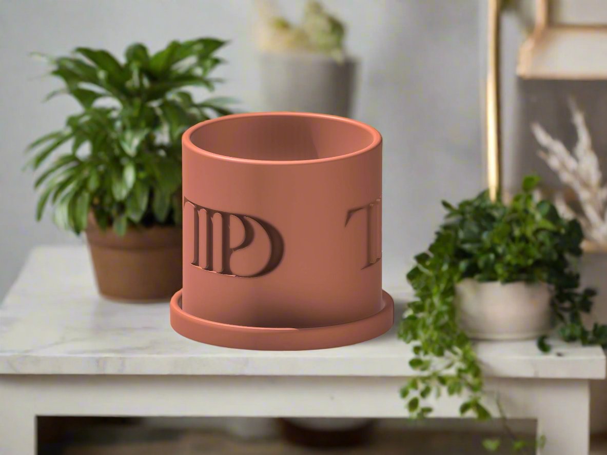 Taylor Swift Plant Pot With Drainage, TTPD Merch Decor, 3D Printed Planter, Gifts for Swifties, Tortured Poets Department Home Decor