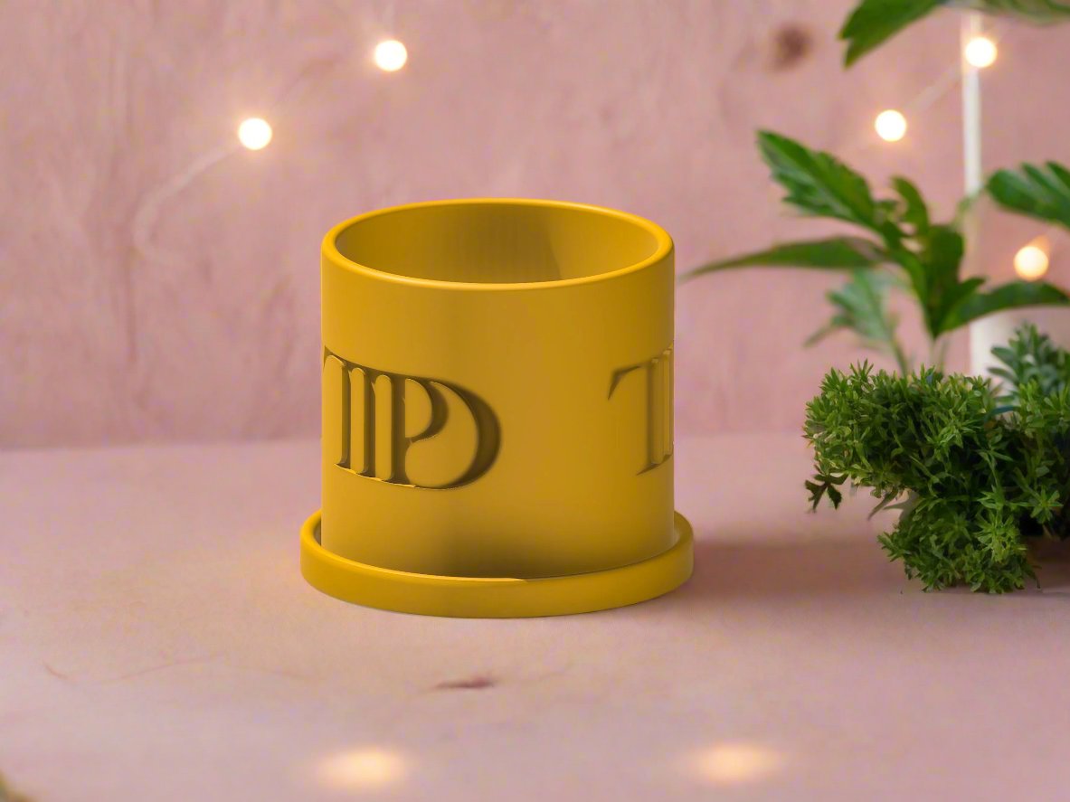 Taylor Swift Plant Pot With Drainage, TTPD Merch Decor, 3D Printed Planter, Gifts for Swifties, Tortured Poets Department Home Decor