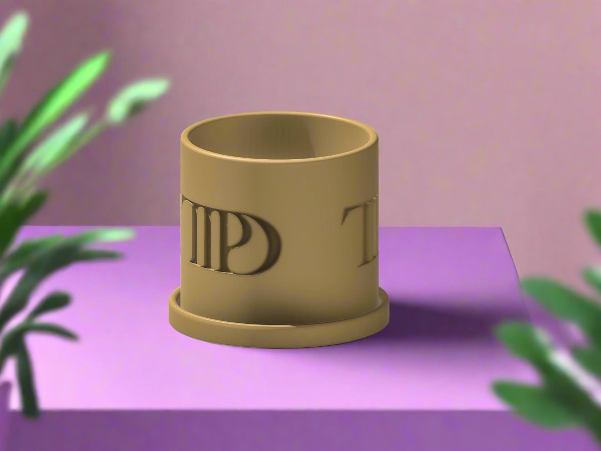Taylor Swift Plant Pot With Drainage, TTPD Merch Decor, 3D Printed Planter, Gifts for Swifties, Tortured Poets Department Home Decor