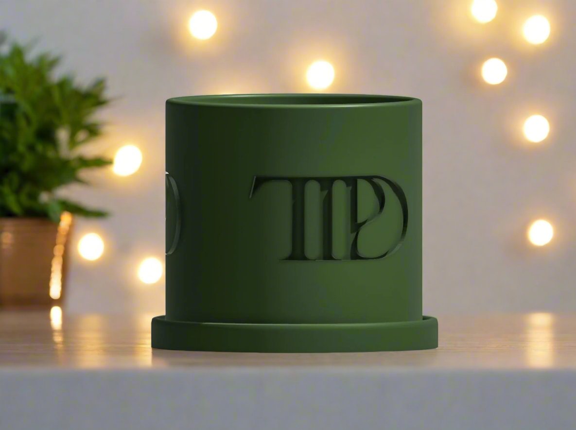 Taylor Swift Plant Pot With Drainage, TTPD Merch Decor, 3D Printed Planter, Gifts for Swifties, Tortured Poets Department Home Decor