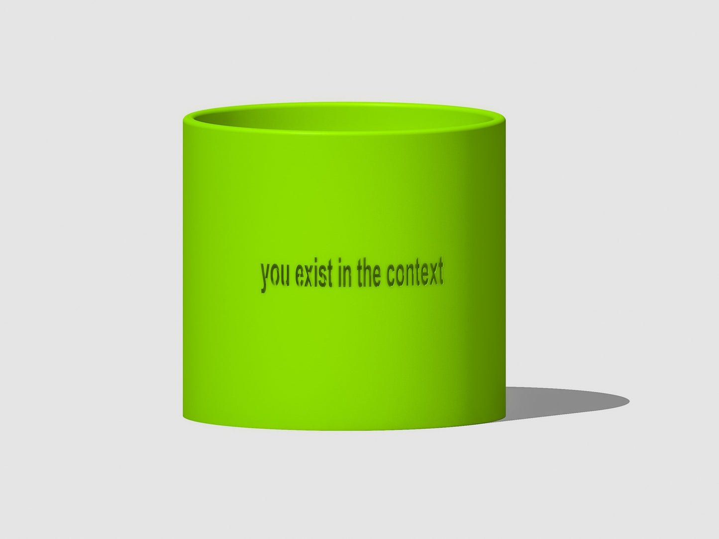 You Exist in the Context Plant Pot, Charli XCX Brat Summer Decor, Kamala Coconut Tree Quote, Gifts for LGBTQIA+, Humorous Gifts for Her