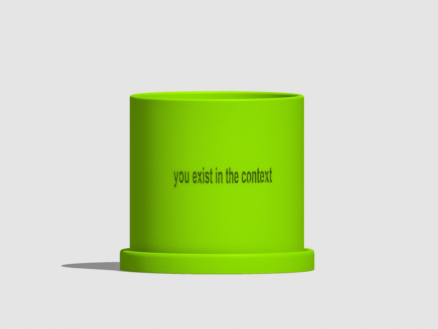 You Exist in the Context Plant Pot, Charli XCX Brat Summer Decor, Kamala Coconut Tree Quote, Gifts for LGBTQIA+, Humorous Gifts for Her