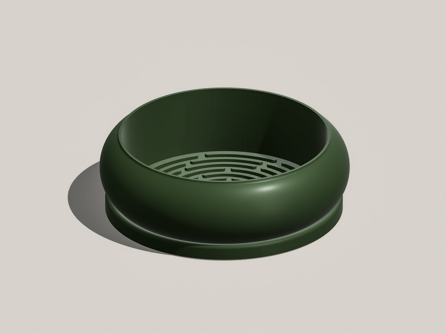 Bubble Plant Pot Unique, Single Ring Planter Pots with Drainage and Drip Tray Saucer, Large Shallow Bowl Planters, Bonsai and Succulents