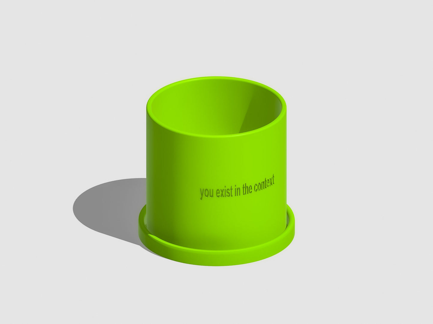 You Exist in the Context Plant Pot, Charli XCX Brat Summer Decor, Kamala Coconut Tree Quote, Gifts for LGBTQIA+, Humorous Gifts for Her