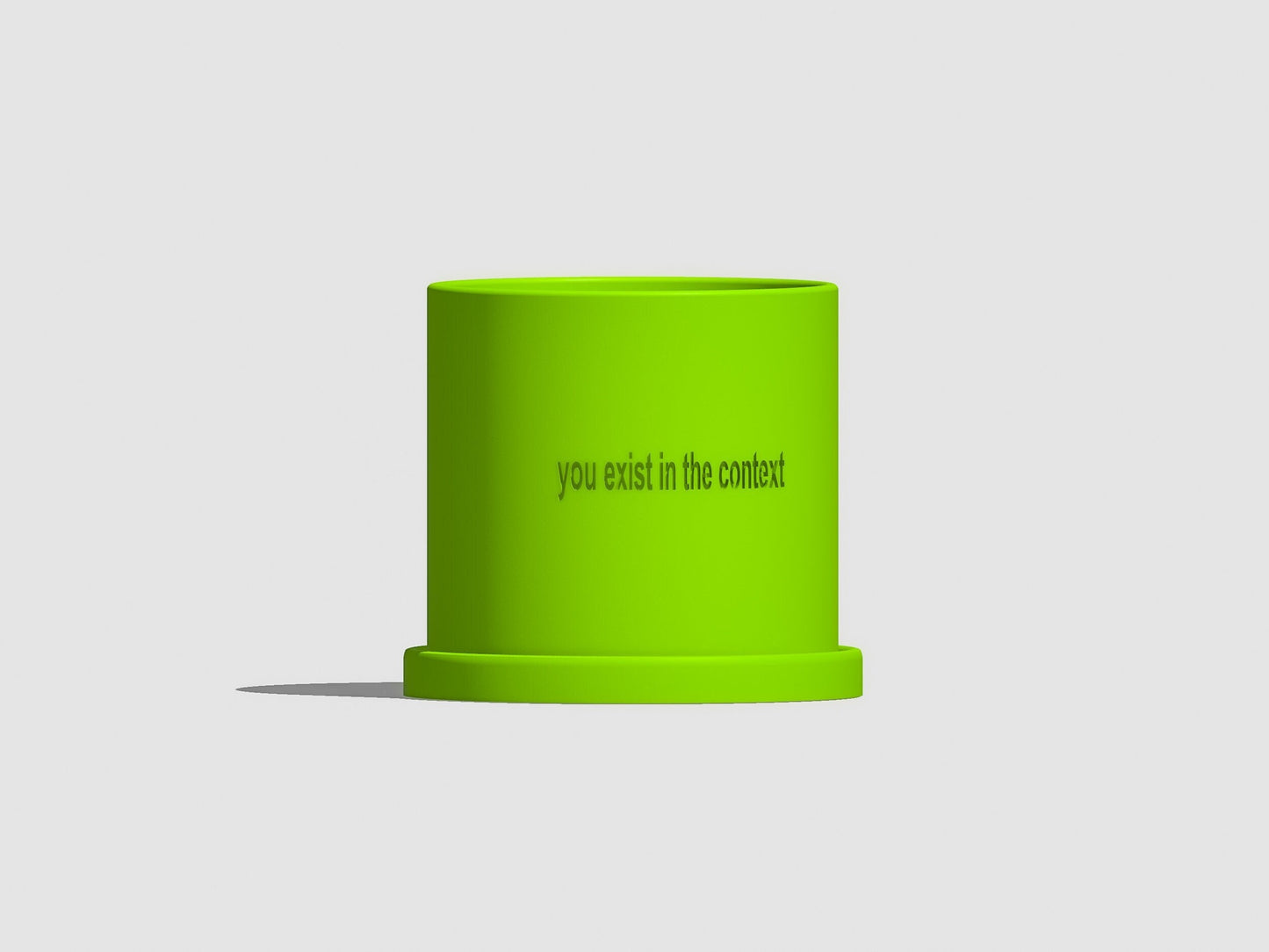 You Exist in the Context Plant Pot, Charli XCX Brat Summer Decor, Kamala Coconut Tree Quote, Gifts for LGBTQIA+, Humorous Gifts for Her