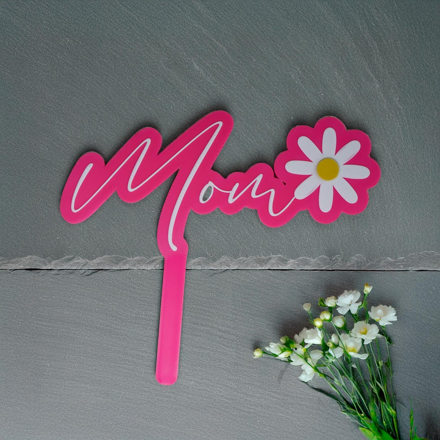 Mothers Day Houseplant Stem Support Plant Stakes, Plant Gift Accessories for Sister and Daughter, Great for Fresh Florals and Bouquets, Mom