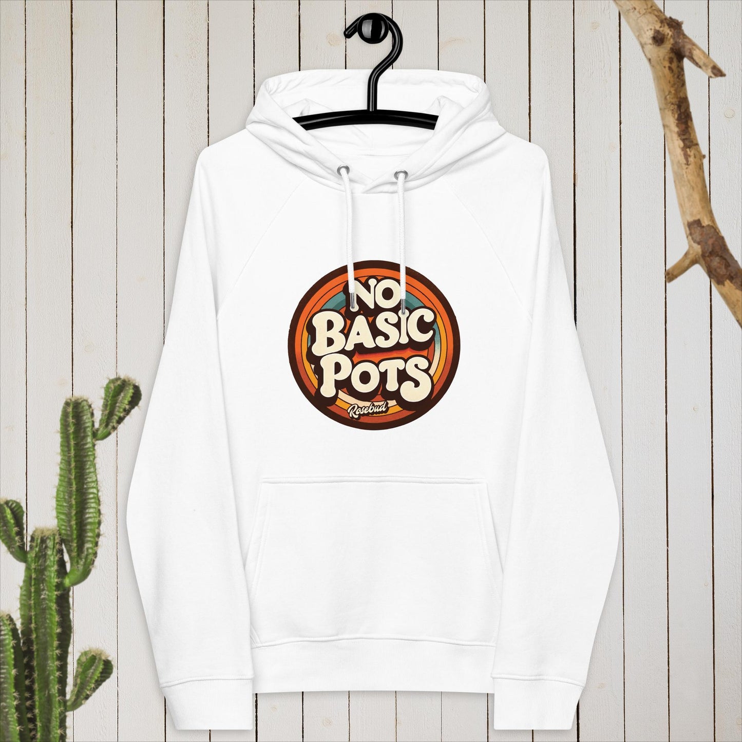 No Basic Pots Rosebud Hoodie