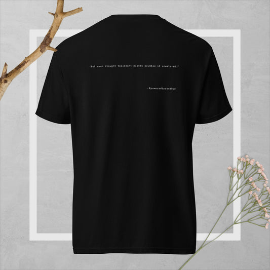 Tortured Plants Department Tee - White Text