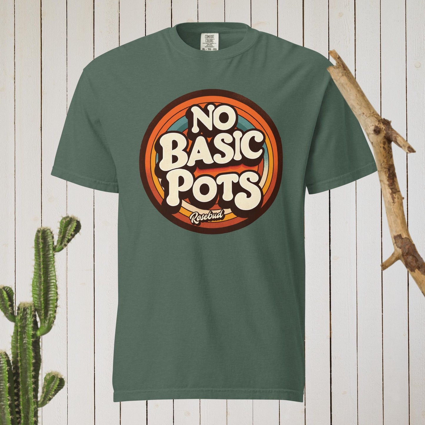 Unisex garment-dyed heavyweight t-shirt