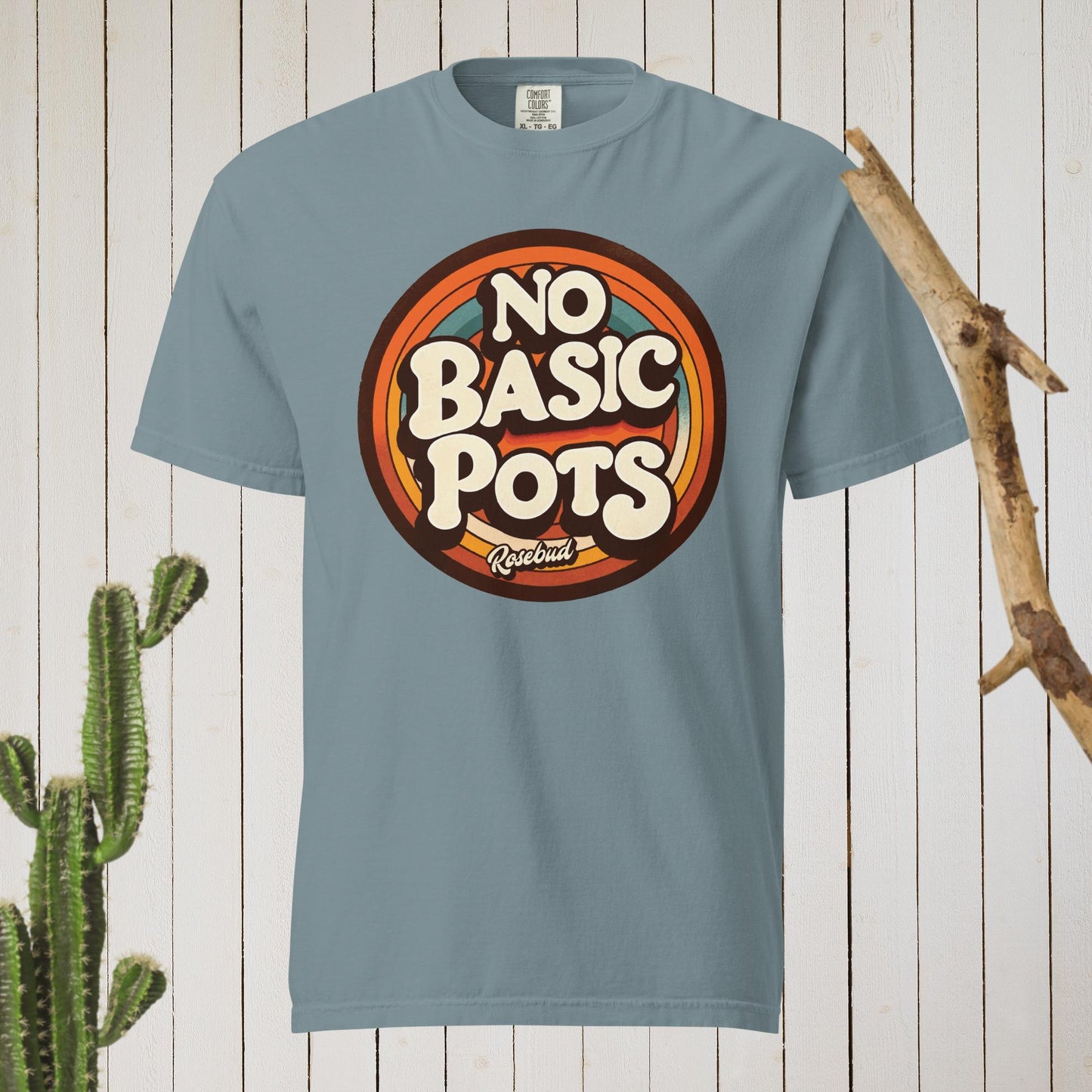 Unisex garment-dyed heavyweight t-shirt