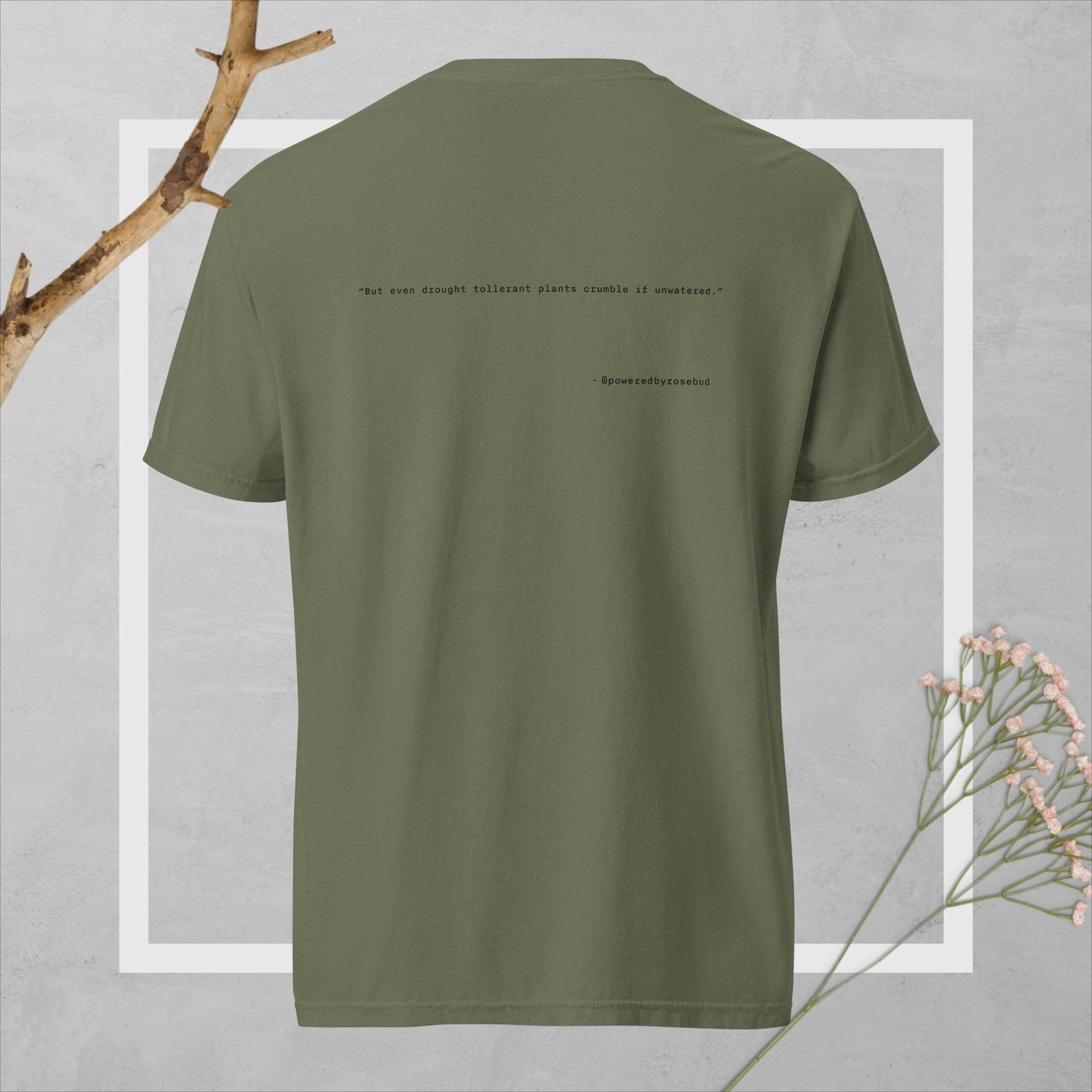 Tortured Plants Department Tee - Black Text