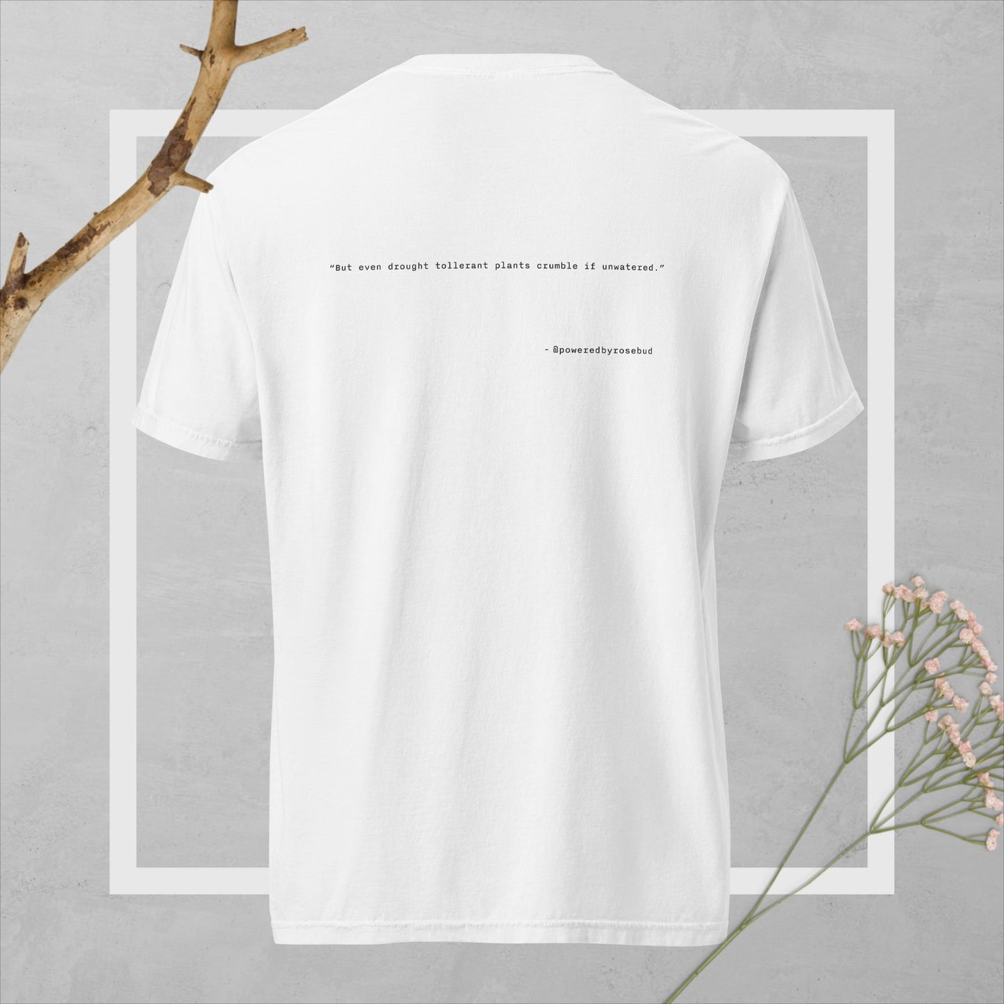 Tortured Plants Department Tee - Black Text