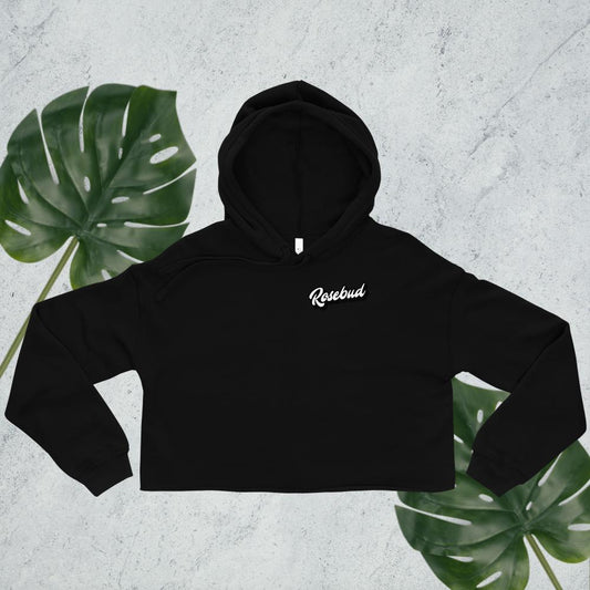 Rosebud Crop Hoodie