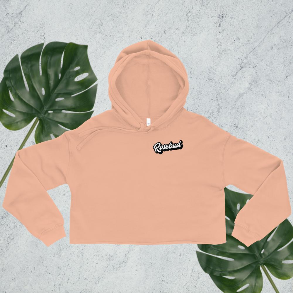 Rosebud Crop Hoodie