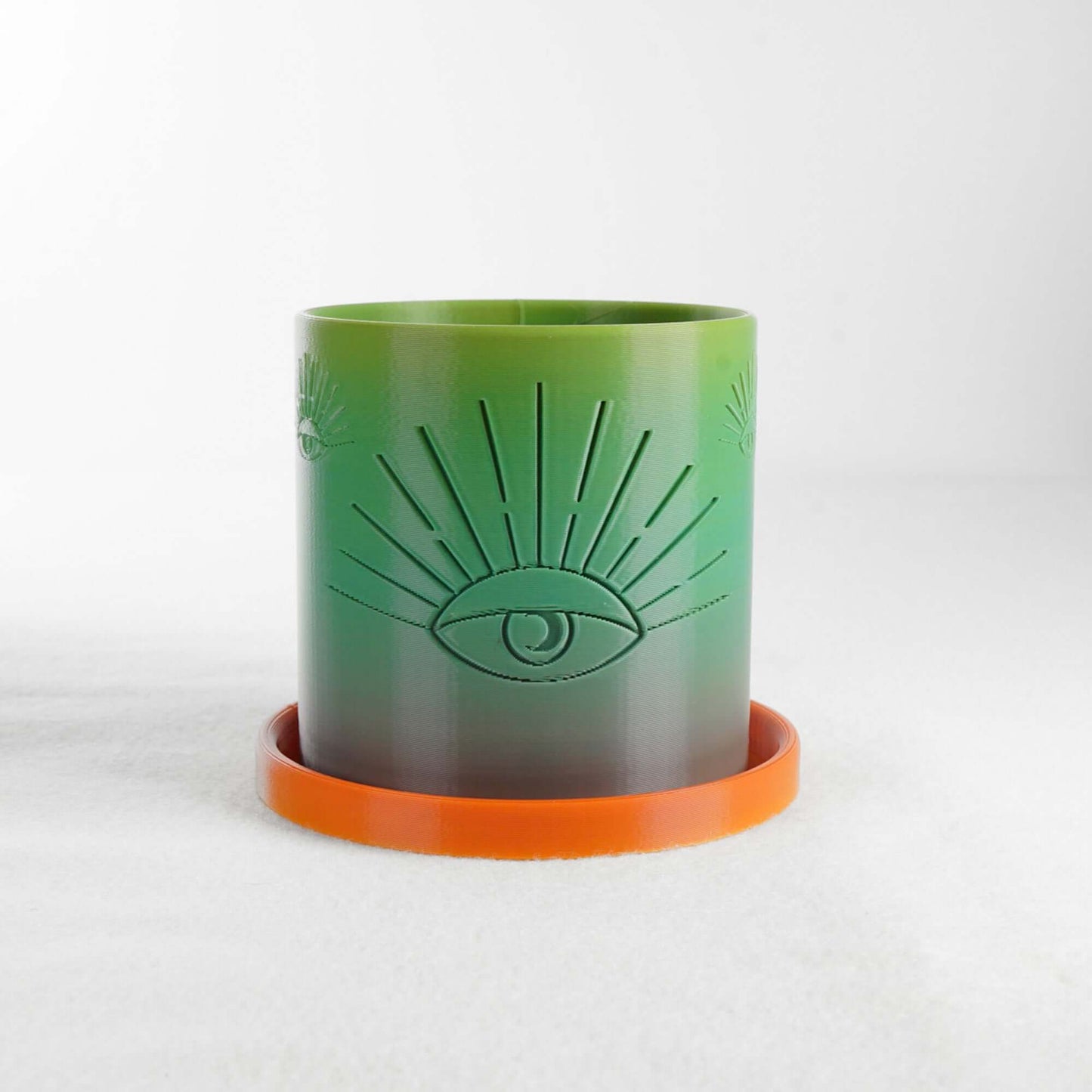 All-Seeing Eye Planter - Rosebud HomeGoods Rainbow 4 With Drip Tray MODERN HOME GOOD