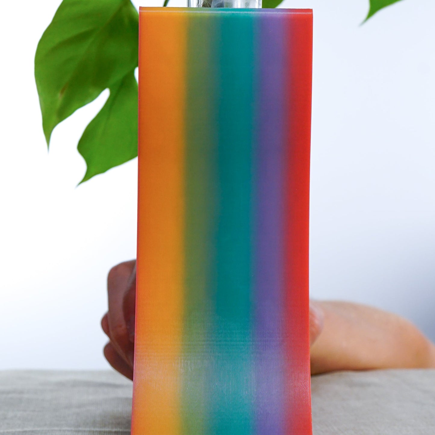 Bespoke Art Deco Multi-Use Tube Holder, Propagation Station Stands with Four Tubes - Rosebud HomeGoods Black MODERN HOME GOOD