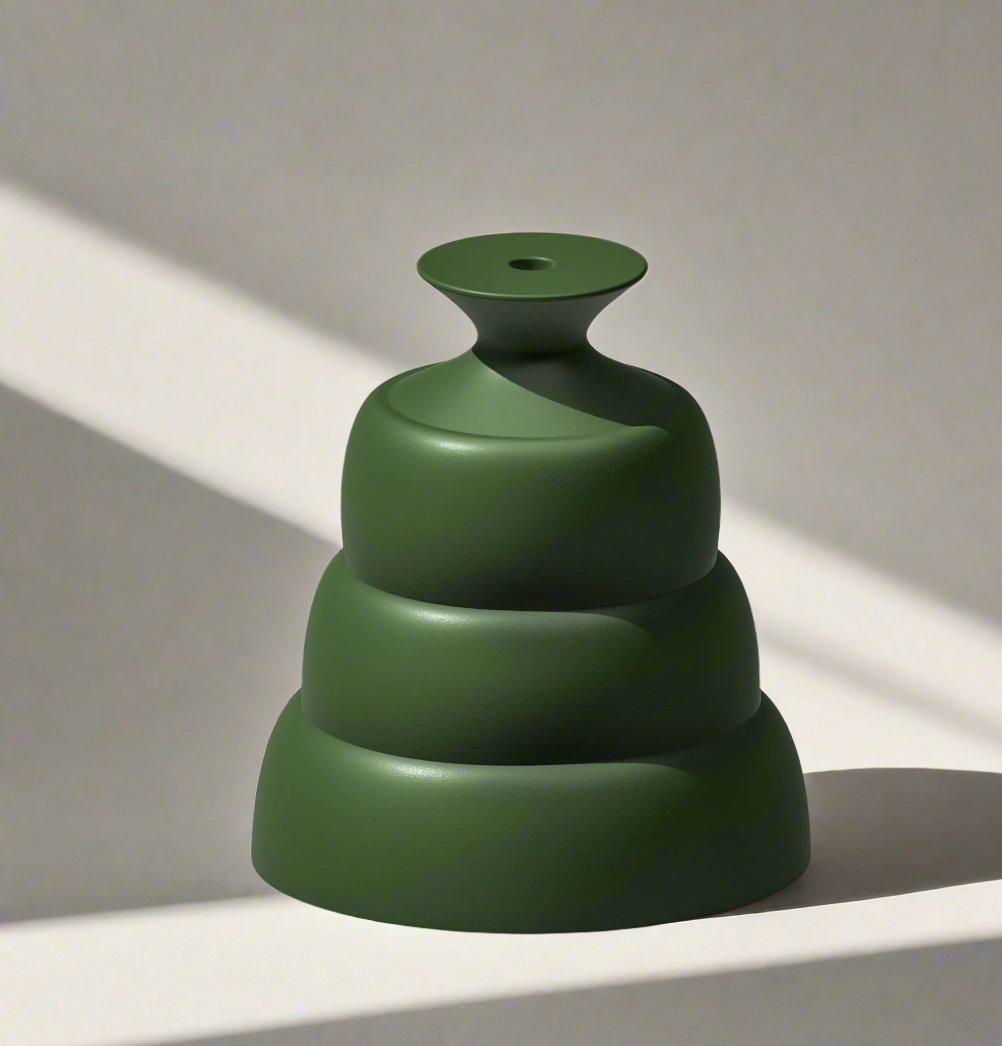 Bubble Water Bell Thumb Pot - Rosebud HomeGoods NO Drip Tray Green MODERN HOME GOOD