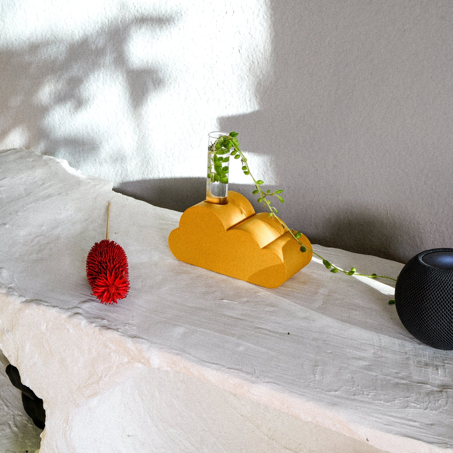 Cloud Propagation - Rosebud HomeGoods Stand & Tube Mustard MODERN HOME GOOD