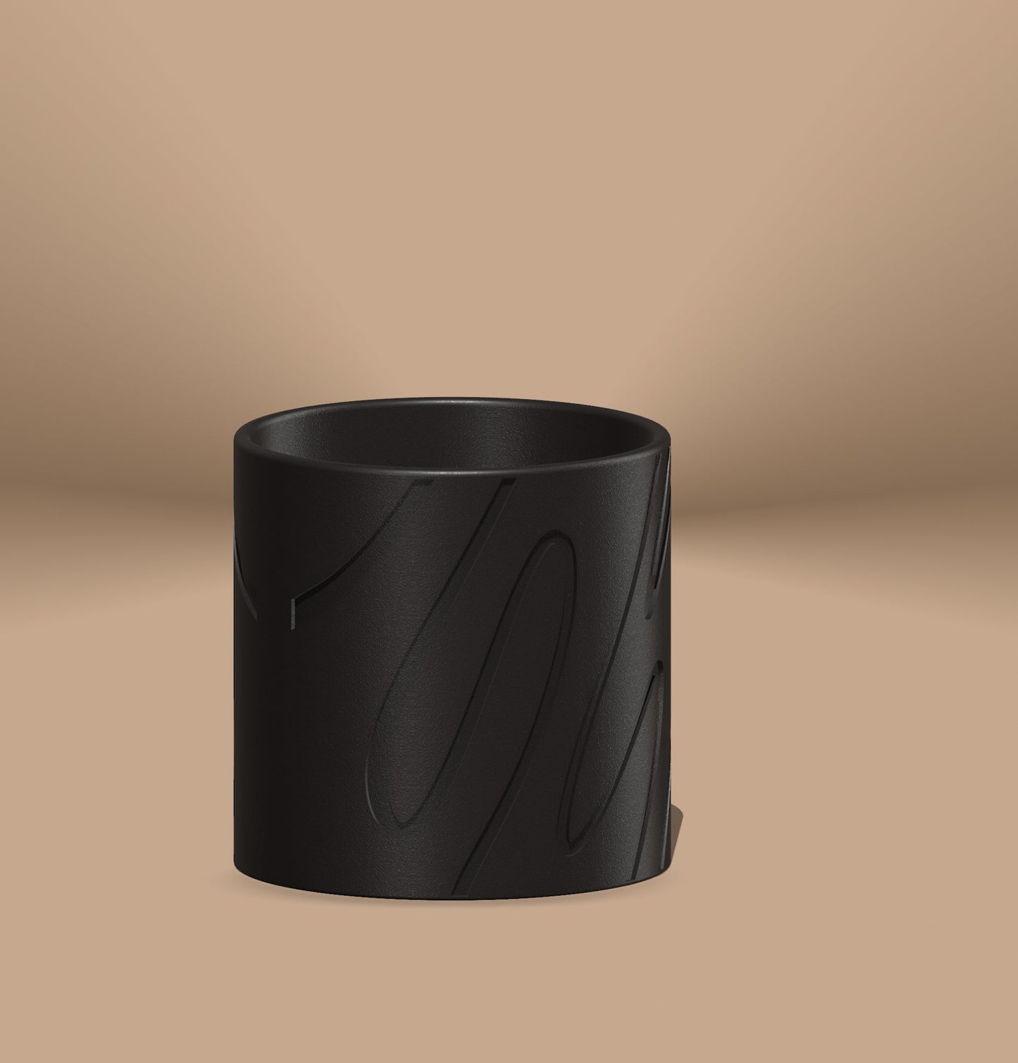 Double Rainbow Planter - Rosebud HomeGoods Black 4 Inch With Drip Tray MODERN HOME GOOD