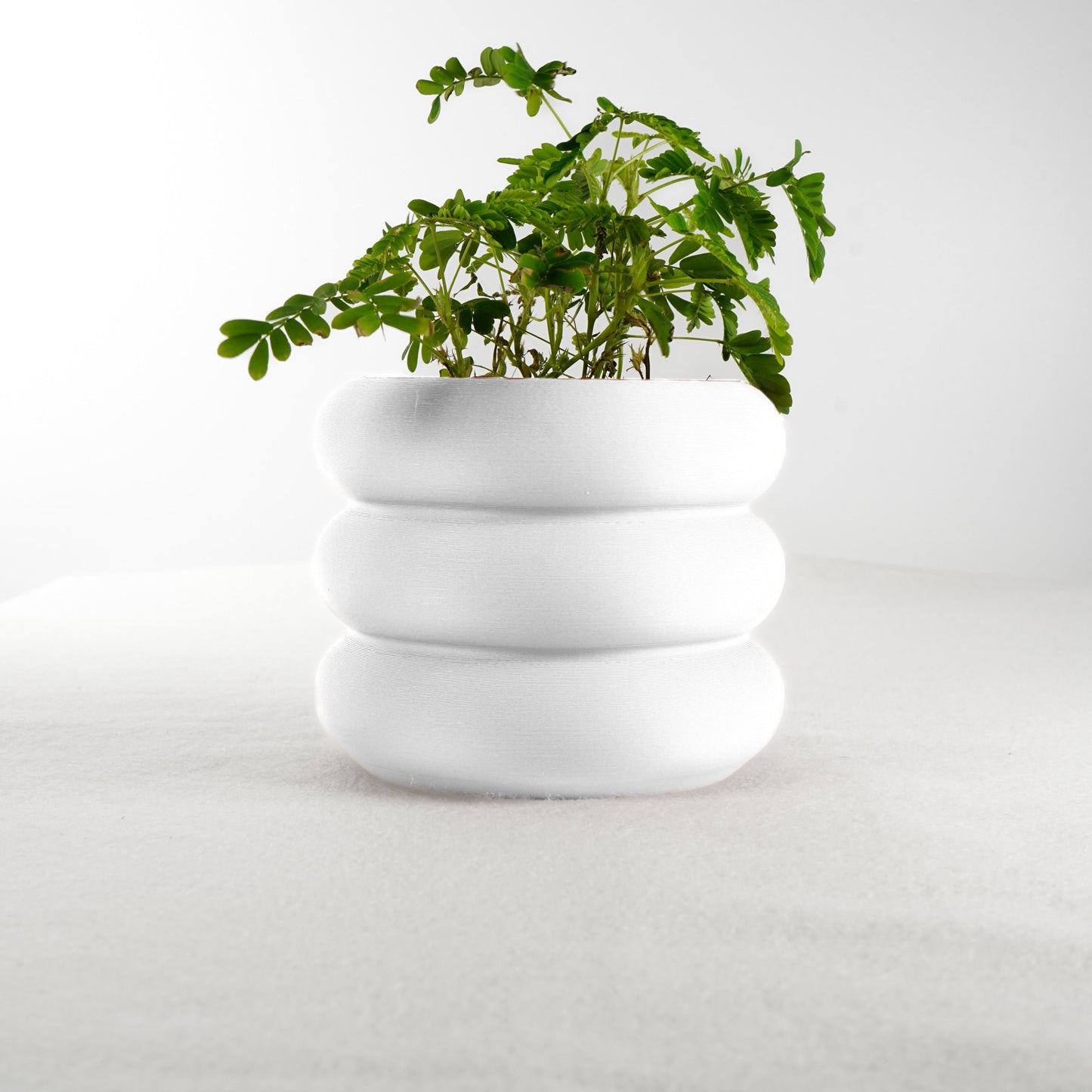Hanging Bubble Pot, 3D Printed Planter, Hanging Wall Planter with Drainage, Minimal Decor, 4 5 6 7 8 Inch Plant Pots in Matte Terracotta