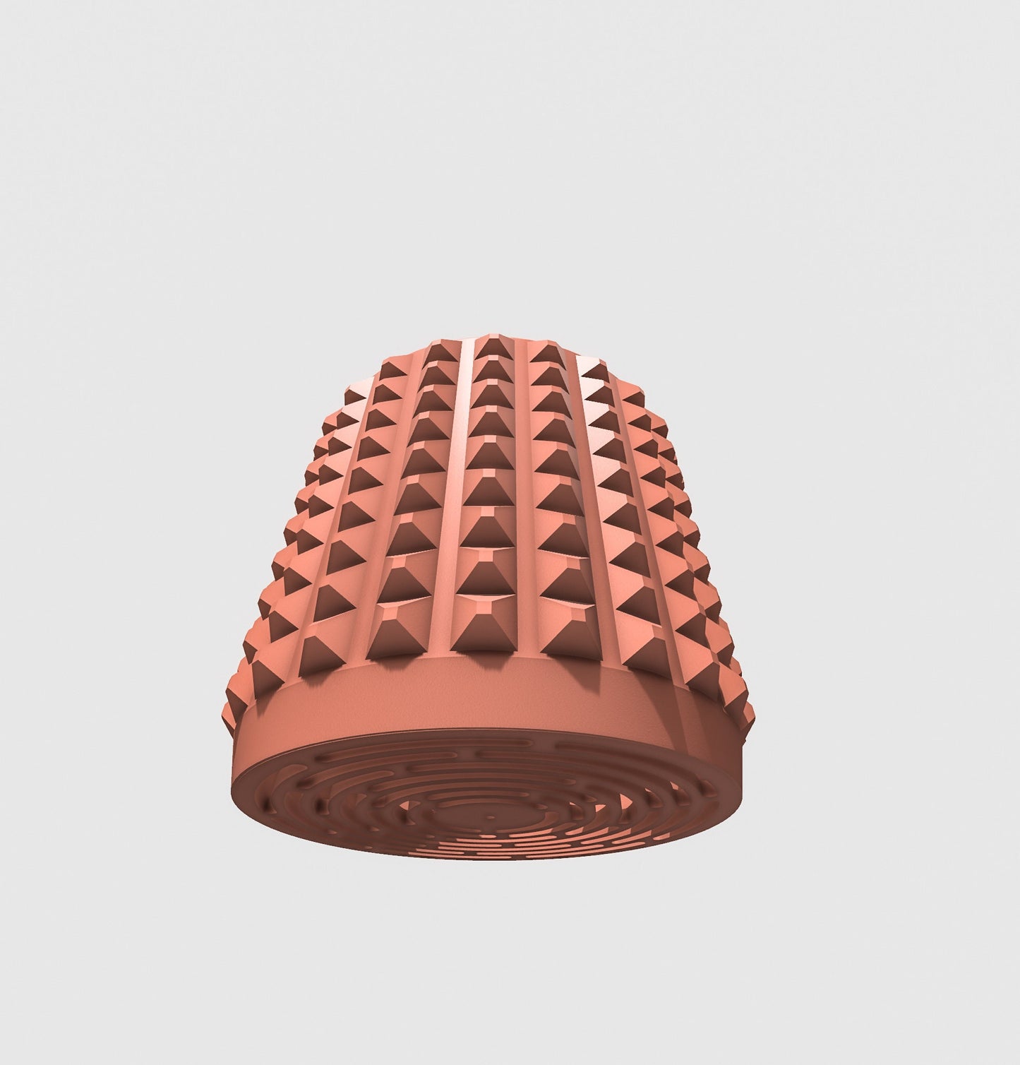 Modern Plant Pot Unique with Drainage and Saucer, 3D Printed Planter with Unique Modern Design, Lightweight