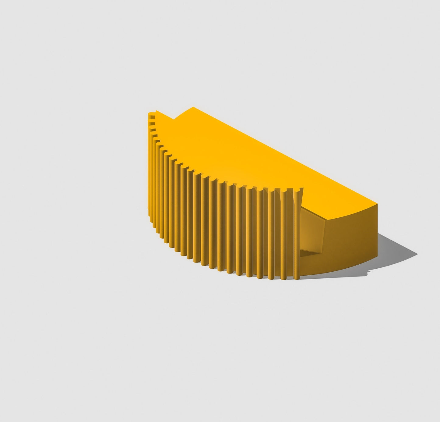 Modern Vinyl Record Storage Display, Easily Display Record Player Vinyls with Adhesive Back, Unique Ribbed Design with Curved Angle Slot