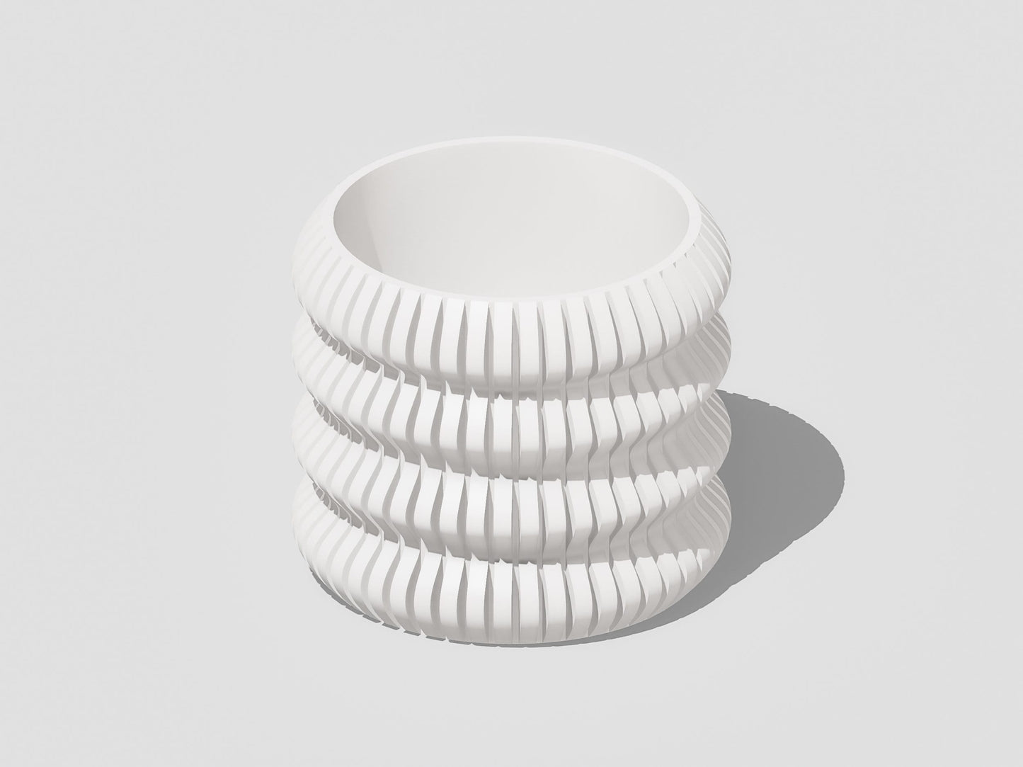 Modern Bubble Plant Pot Unique, 3D Printed Planter, Planter with Drainage, Orchid Pot, Bonsai Planter Pot, Plant Gift, Cottage Core Decor