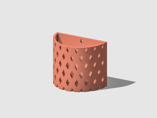 Orchid Wall Planter, Staghorn Wall Mount, Indoor Hanging Planter, 3D Printed Planter, Cute Aesthetic, Modern Home Decor, Wall Plant Pot Boho