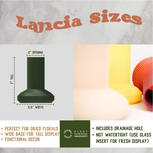 LANCIA Vase - Rosebud HomeGoods Beige MODERN HOME GOOD