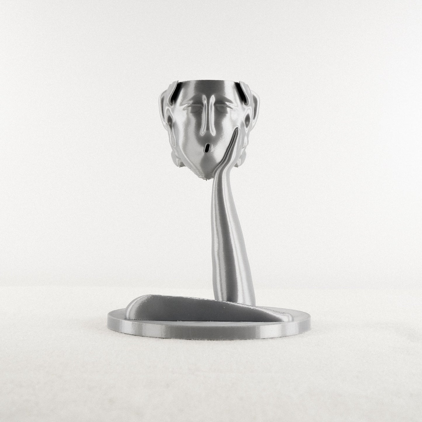 Medusa Air Head Planter - Rosebud HomeGoods Silver Without Air Plant MODERN HOME GOOD