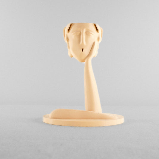 Medusa Air Head Planter - Rosebud HomeGoods Beige Without Air Plant MODERN HOME GOOD