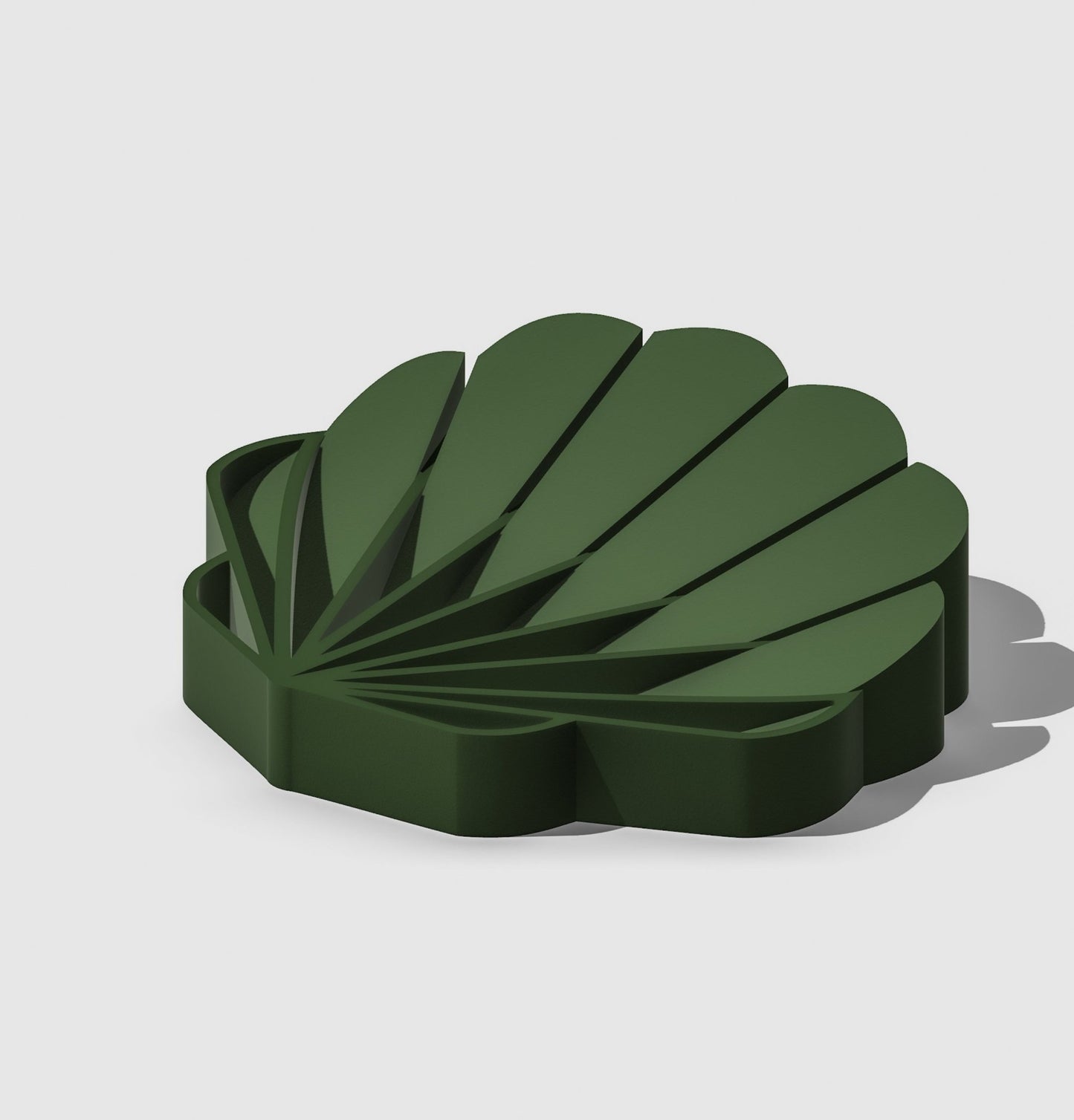 Seashell Soap Dish - Rosebud HomeGoods Green MODERN HOME GOOD