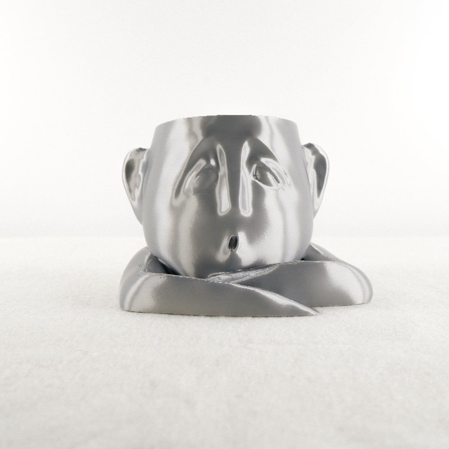 Shady Air Head Planter - Rosebud HomeGoods Silver Without Air Plant MODERN HOME GOOD