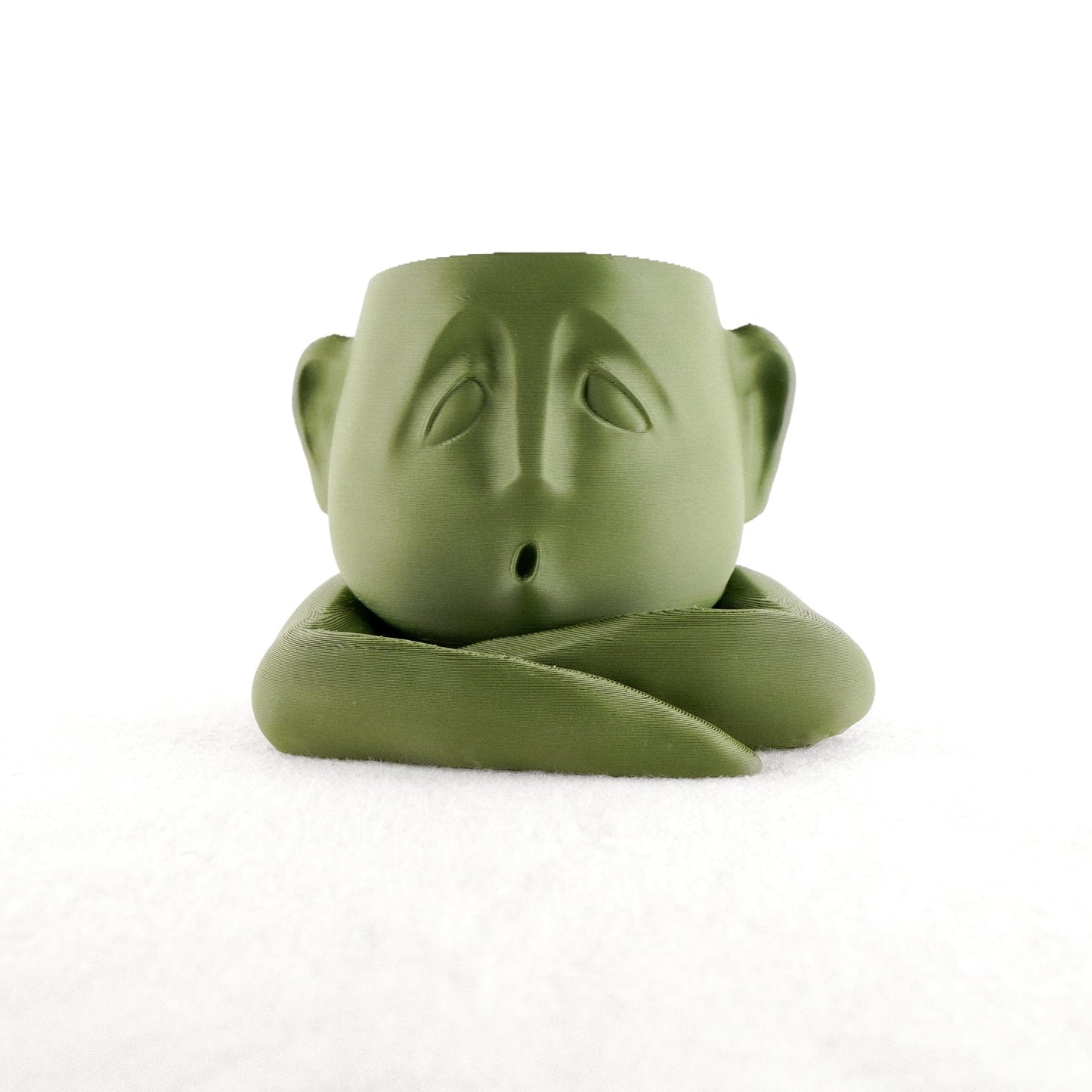 Shady Air Head Planter - Rosebud HomeGoods Green Without Air Plant MODERN HOME GOOD