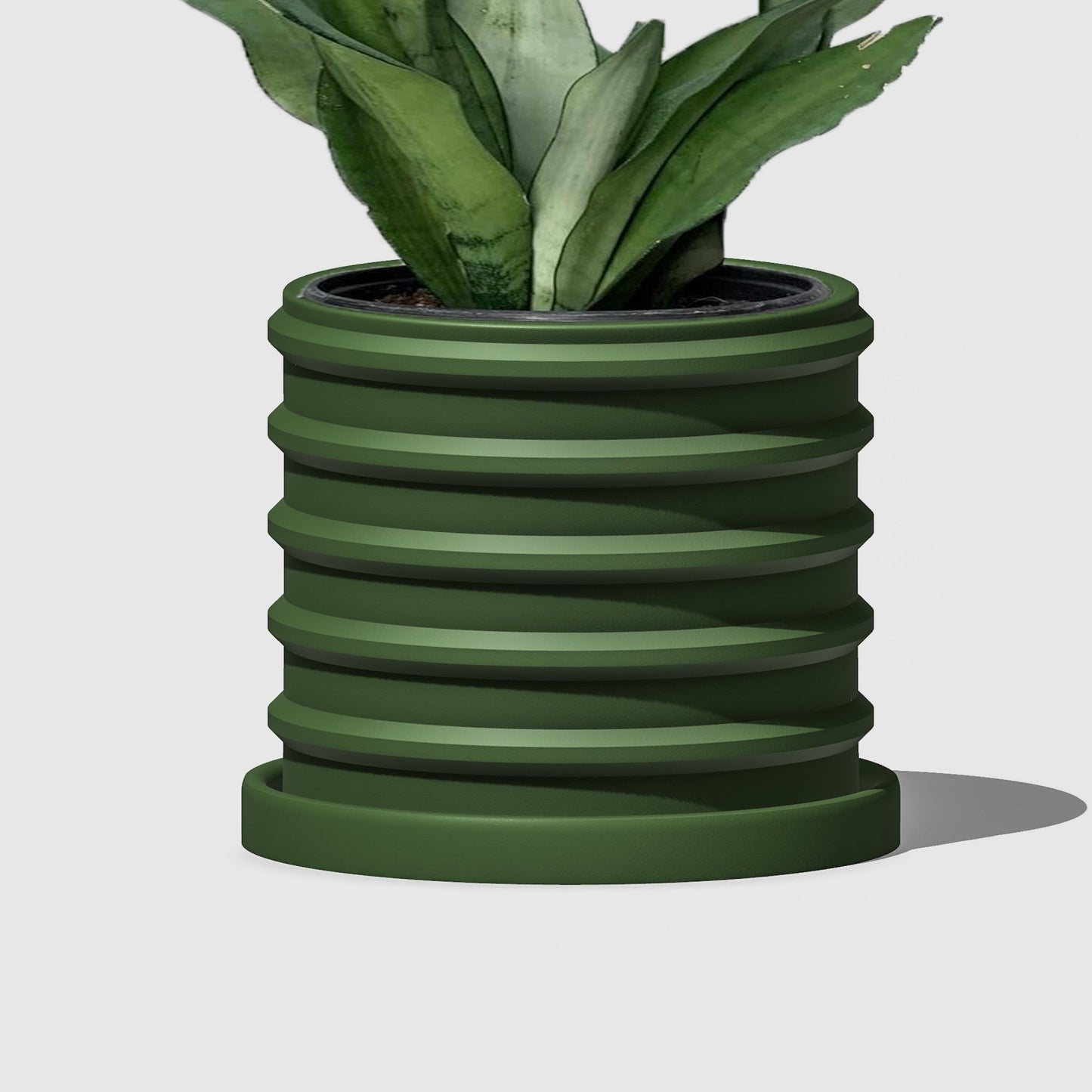 The Bubble Crest Planter - Rosebud HomeGoods Mustard 4 Without Drip Tray MODERN HOME GOOD
