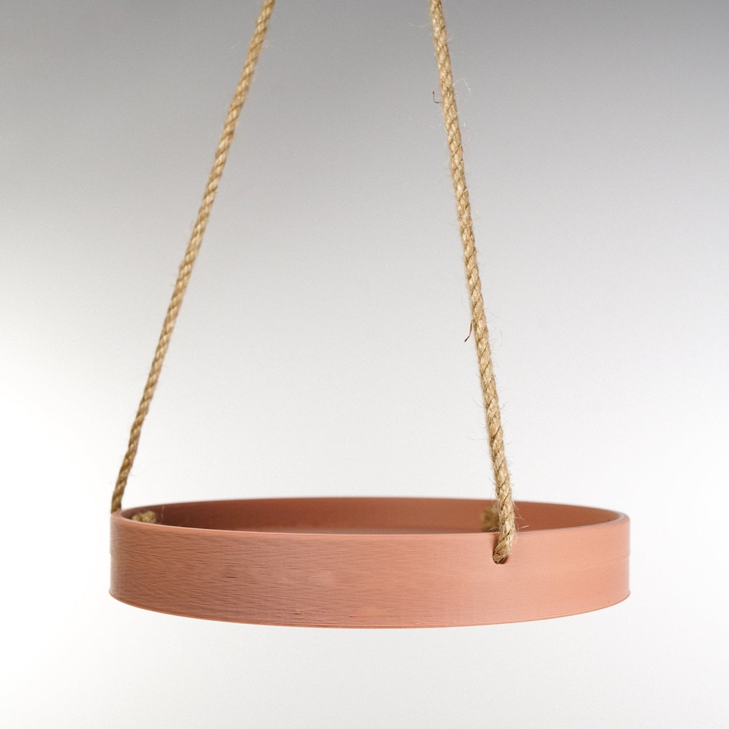 The Minimalist Hanging Plant Tray - Rosebud HomeGoods Black 8 Inch MODERN HOME GOOD