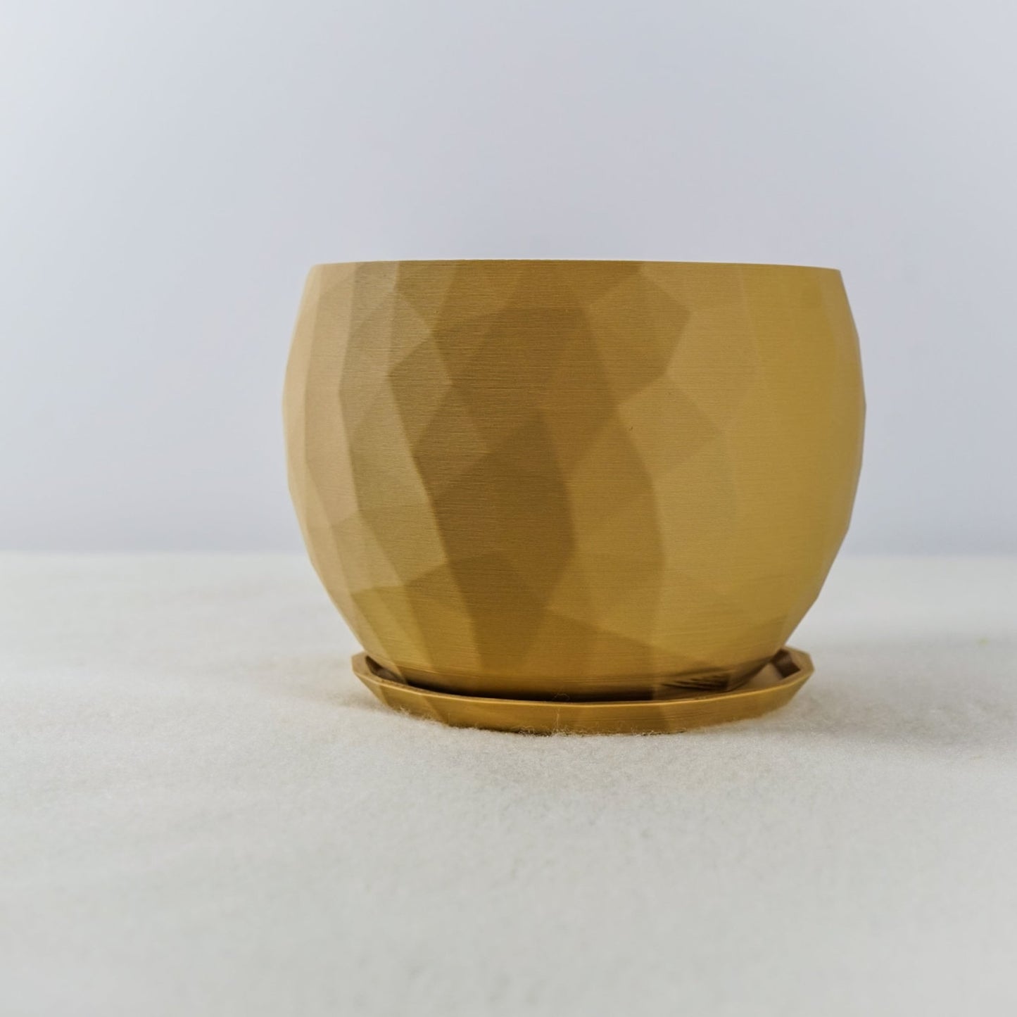The Voronoi Planter - Rosebud HomeGoods 4 Inch No Drip Tray Black MODERN HOME GOOD