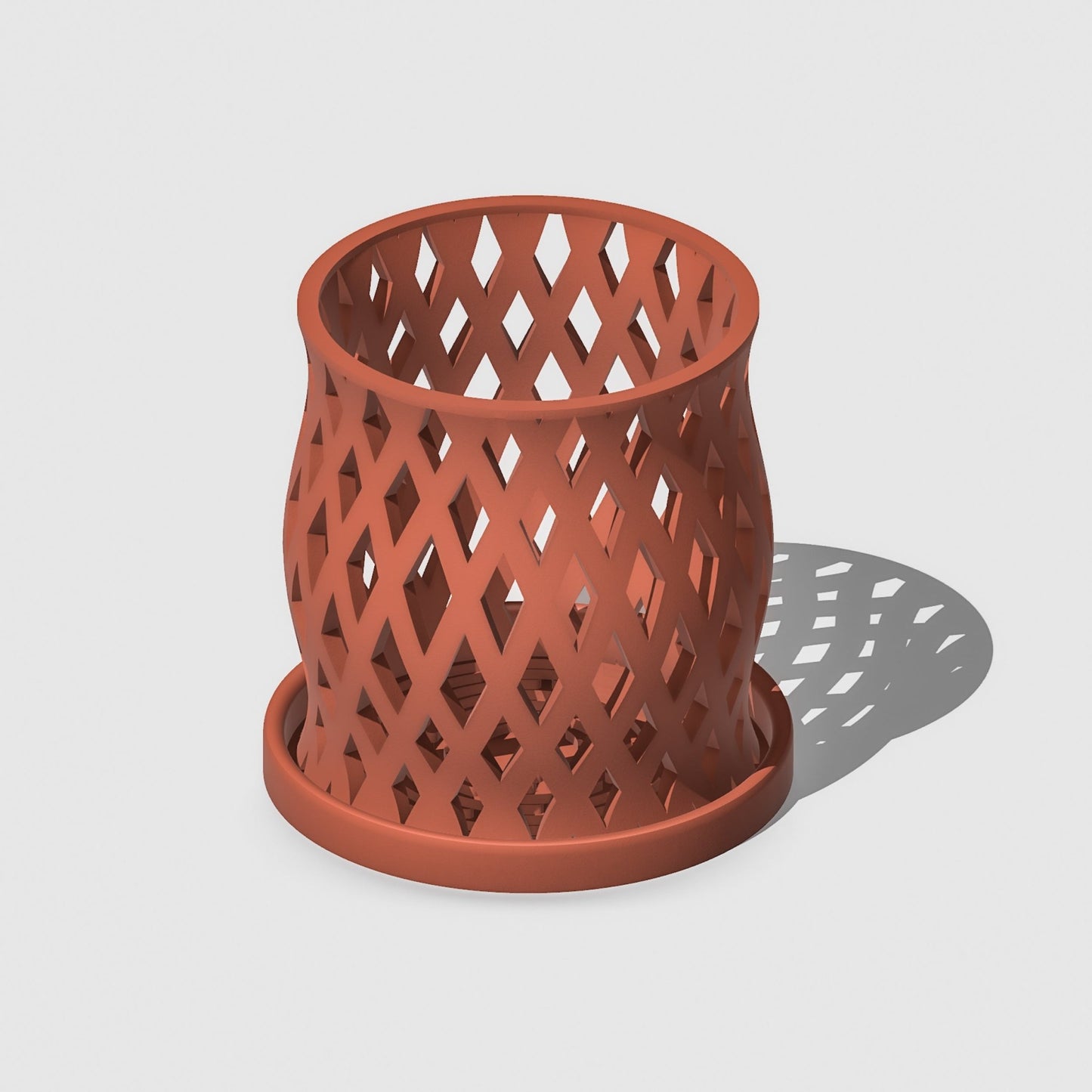 Unique Orchid Pot, Plant Pot with Drainage and Saucer, 3D Printed Planter, Use Leca & Aroid Mixes, Matte Beige, Lightweight, Philodendron "CAPRICIOUS" - Rosebud HomeGoods Terracotta 4 inch Without Drip Tray MODERN HOME GOOD
