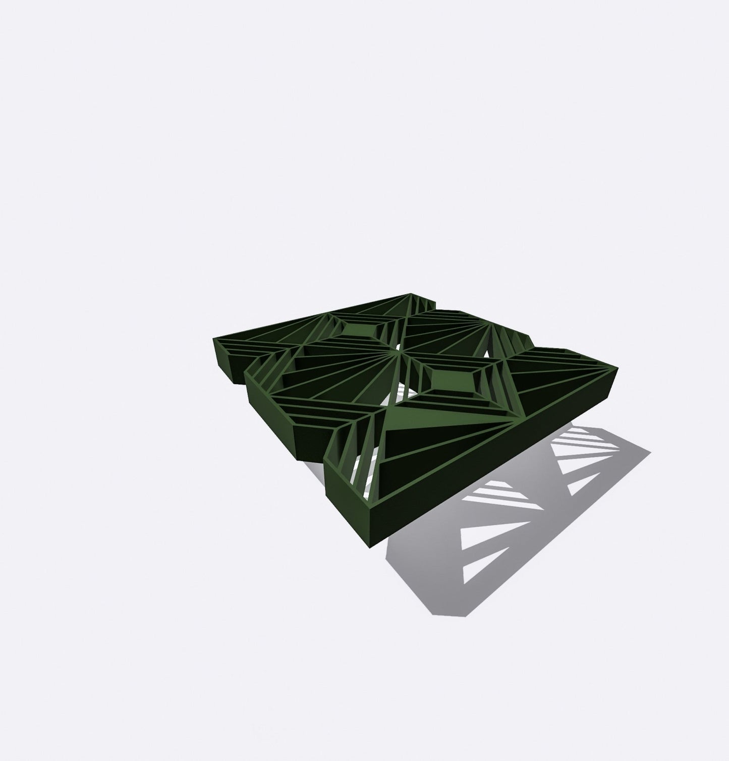 Wall Trellis - Art Decor Modern Plant Support, Cottagecore Decor, Ideal for Vining Plants, Unique Home Decor, 3D Printed for Plants, Sun - Rosebud HomeGoods Black MODERN HOME GOOD