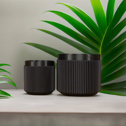 Cadence Planter with Drainage and Drip Tray