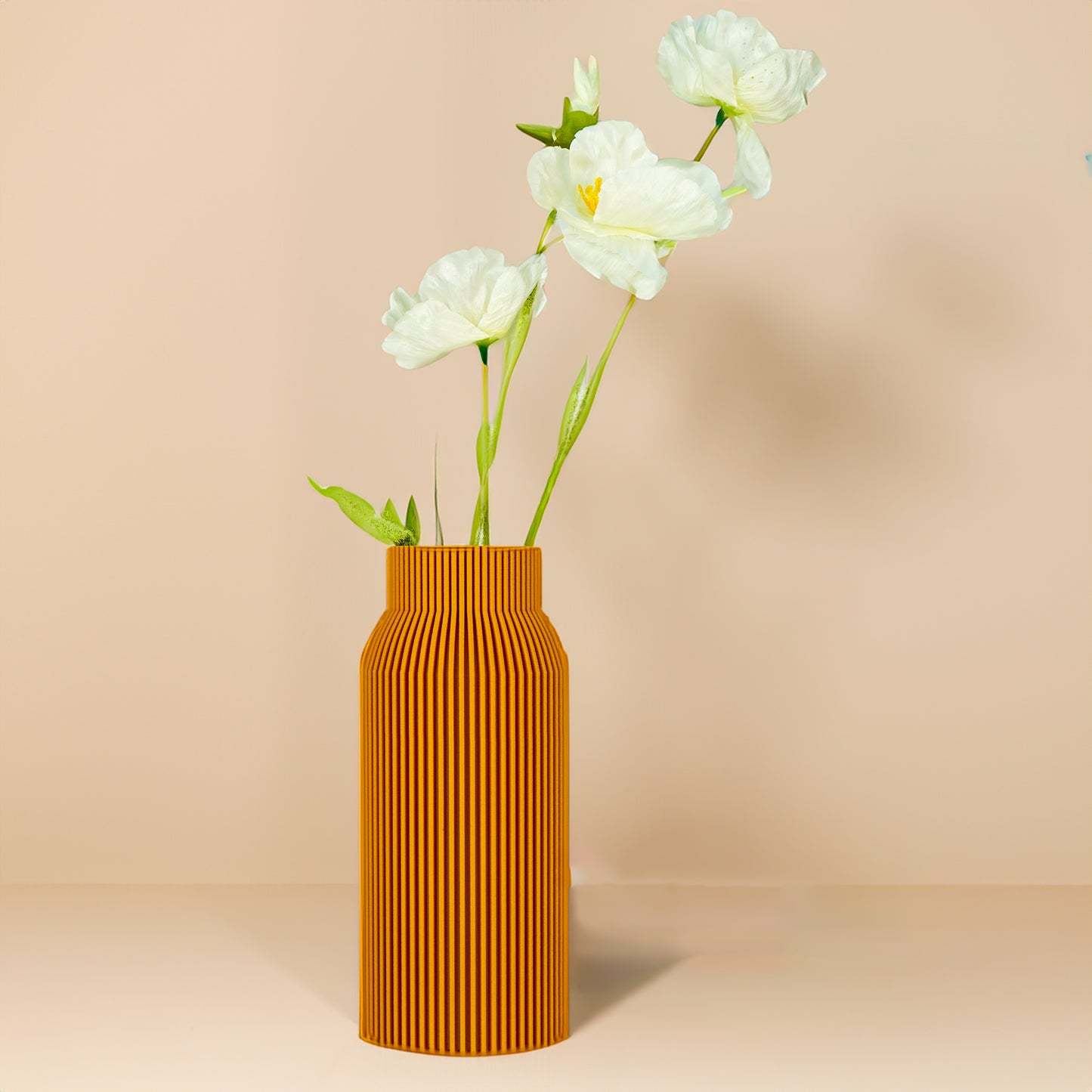 Large Vase, 3D Printed Dry Vase, Gifts for Home, Minimal Modern Centerpiece Design, Spring Refresh Decor, Unique Floral Vase Helios